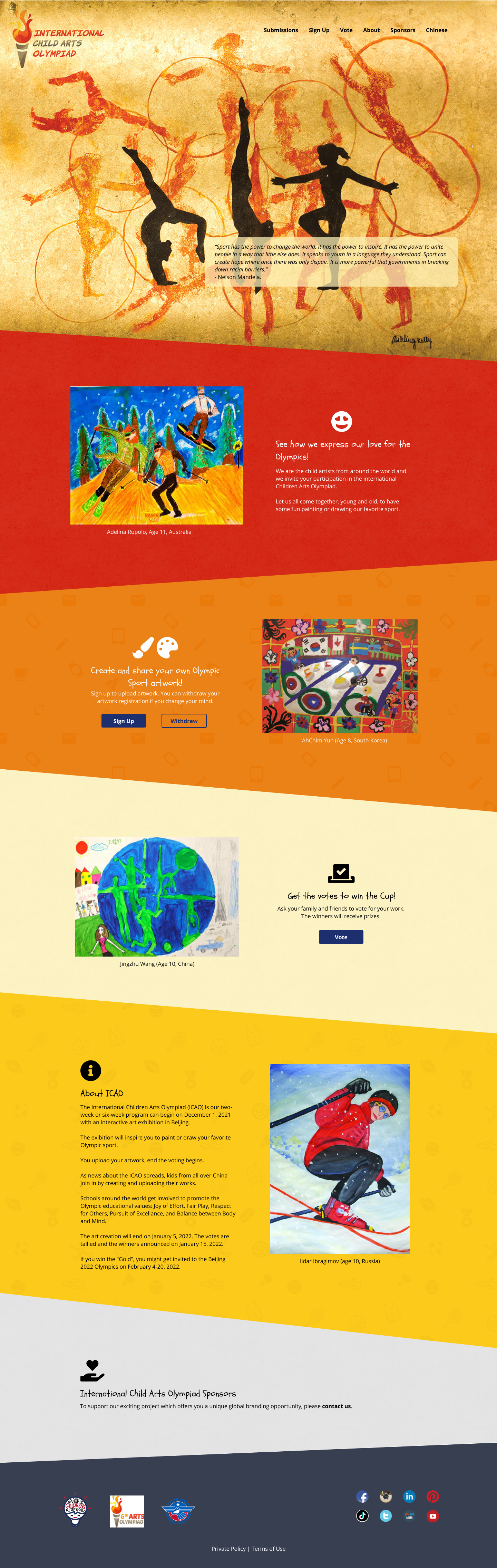 New Arts Olympiad Homepage